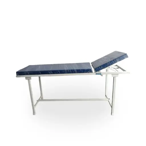 Uniequip Examination Table 2 Fold – Durable & Adjustable Medical Table for Clinics & Hospitals