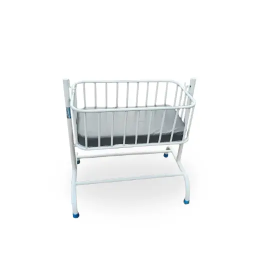 Uniequip Baby Cradle – Sturdy & Comfortable Hospital Infant Cradle for Newborn Care